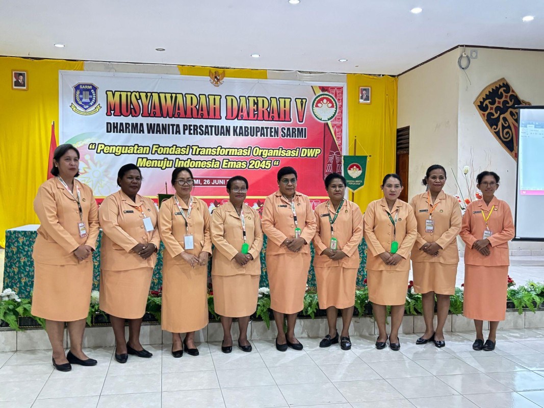 MUSYAWARAH DAERAH V | DHARMA WANITA PERSATUAN KABUPATEN SARMI